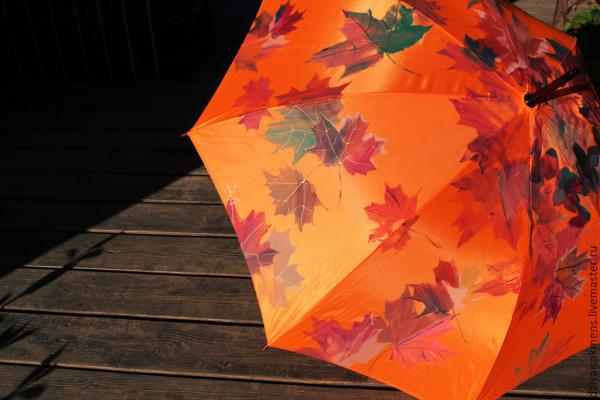 Мастер-класс по росписи зонтов