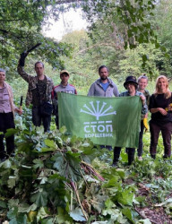 Проект «СтопБорщевик» в Русско-Немецкой Швейцарии