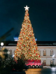 Открытие ёлки и перформанс «В гостях у Снежной королевы»