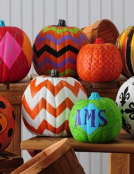 Мастер-класс по росписи тыкв