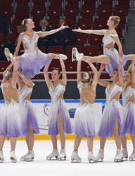 3 этап кубка России. Всероссийские соревнования по синхронномоу катанию \"Сююмбике\"