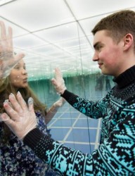 Аттракцион \"Стеклянный лабиринт\"