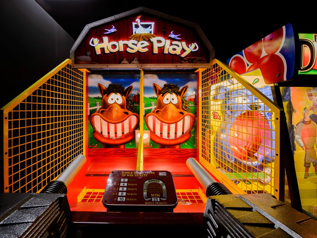 игровые автоматы в парке развлечений