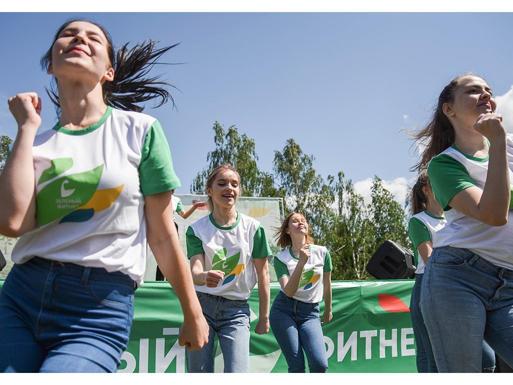 Зеленый открытие. Мой спортивный город. Фестиваль «мой город – Мои возможности» 2018г.