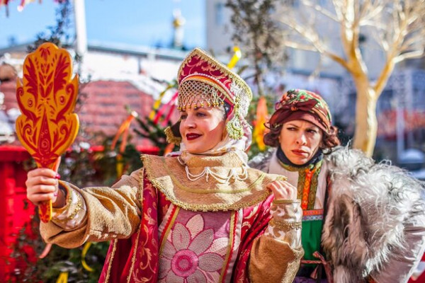 Масленица в ДК в Константиновке