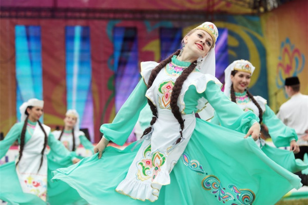 Праздник татарской культуры в парке им. Горького