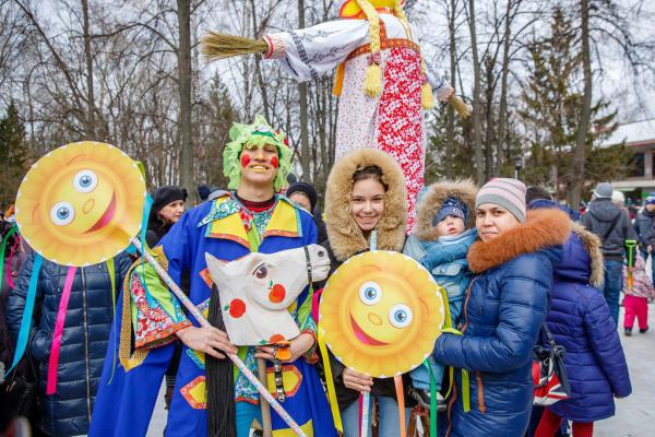 Семейная Масленица в Парке Горького для детей и взрослых!