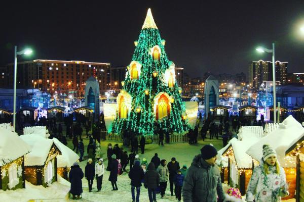 Национальная новогодняя деревня «Ханский двор» 