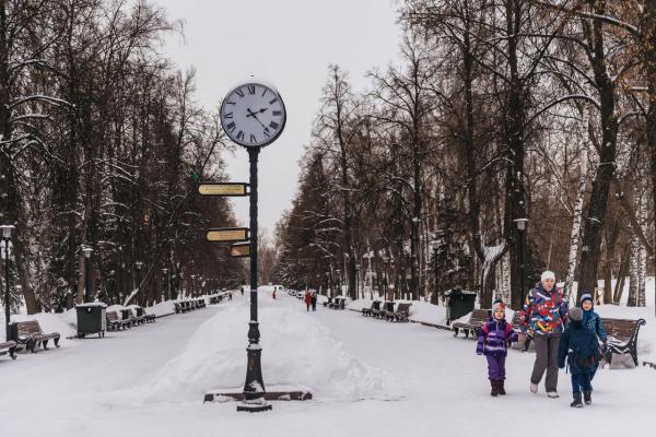 8 марта в парке Горького