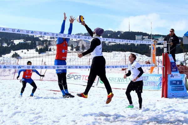 Чемпионат по Снежному Волейболу 2019