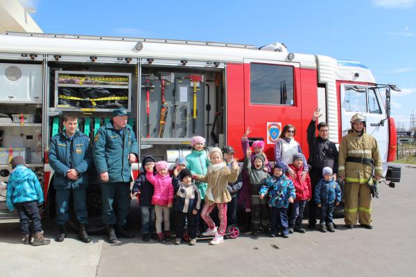 Познавательная экскурсия в Пожарную часть