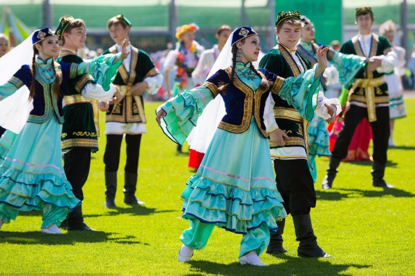 Сабантуй в Дербышках